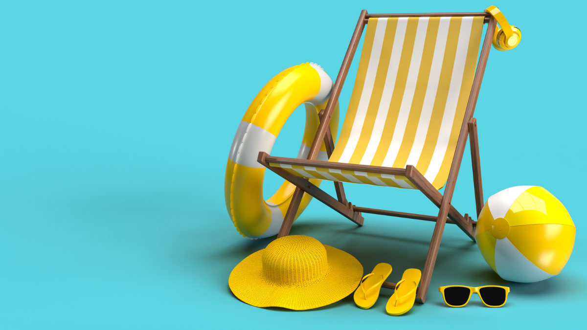 Enjoy the Sun in Style: with the Sunnylife Beach Chair.